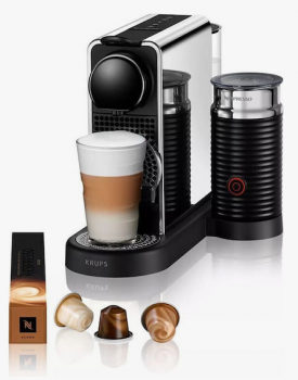 Nespresso XN 630D CitiZ Platinum & milk Coffee Machine by Krups